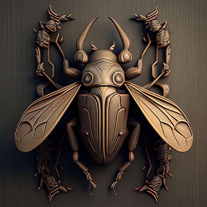 3D model Lucanus laminifer (STL)